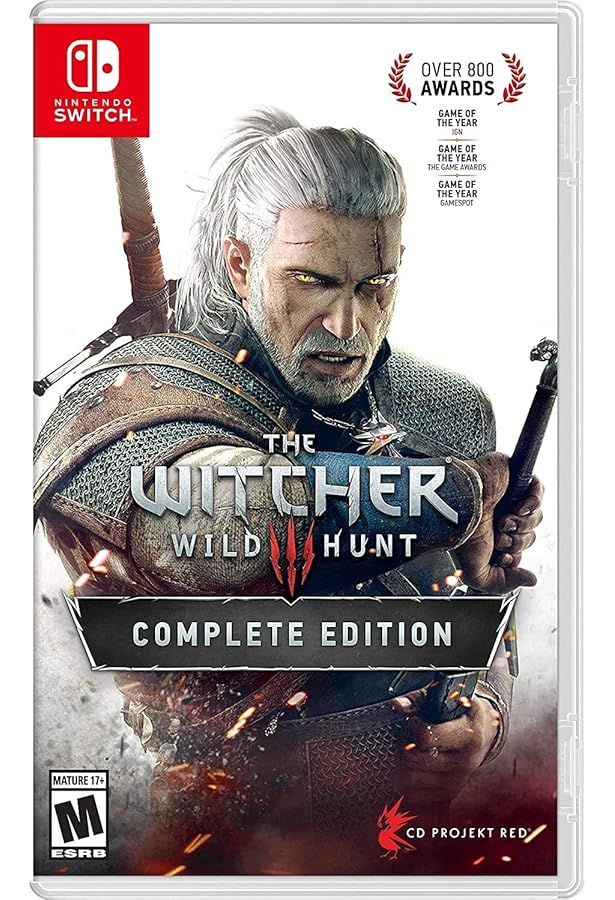 Amazon.com: SPIKE CHUNSOFT THE WITCHER 3 WILD HUNT FOR NINTENDO